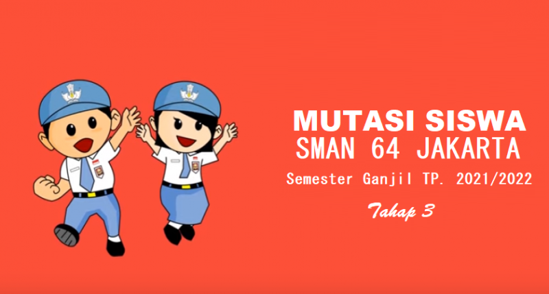 PENGUMUMAN HASIL SELEKSI TES MUTASI TAHAP 3 SEMESTER GANJIL TP. 2021-2022