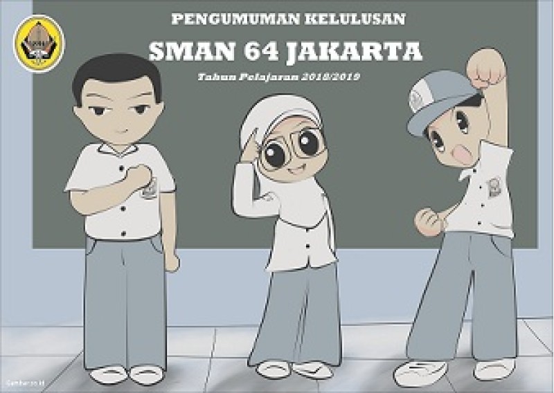 PENGUMUMAN KELULUSAN SISWA KELAS XII SMAN 64 JAKARTA TAHUN PELAJARAN 2018/2019